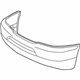 Mercedes-Benz 163-880-38-70 Bumper Cover