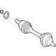 Mercedes-Benz 223-330-44-03 Axle Assembly