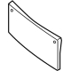 Mercedes-Benz 222-880-50-01 License Bracket