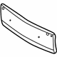 Mercedes-Benz 170-885-03-81 License Mount