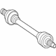 Mercedes-Benz 171-350-34-00 Axle Assembly