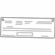 Mercedes-Benz 208-584-31-17 Emission Label