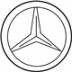 Mercedes-Benz 215-758-00-58 Emblem