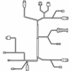 Mercedes-Benz 170-540-99-08 Harness