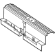 Mercedes-Benz 296-690-00-03-1D03 Sill Cover