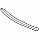 Mercedes-Benz 203-671-00-36 Windshield Trim