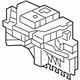 Mercedes-Benz 463-540-76-12-64 Fuse Box