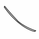 Mercedes-Benz 211-885-23-21-64 Chrome Strip