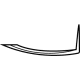 Mercedes-Benz 290-885-03-03 Spoiler End