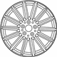 Mercedes-Benz 172-401-18-00-7X21 Wheel, Alloy