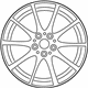 Mercedes-Benz 172-401-30-02-7X23 Wheel, Alloy