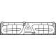 Mercedes-Benz 463-905-48-00-7J22 Hazard Switch