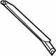 Mercedes-Benz 207-735-01-57 Division Bar