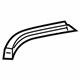 Mercedes-Benz 231-790-15-98 Trim Cover Seal