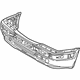 Mercedes-Benz WA-210-885-01-25 Bumper Cover