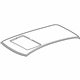 Mercedes-Benz 203-650-02-09 Roof Panel