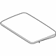 Mercedes-Benz 166-780-00-21 Sunroof Glass