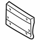 Mercedes-Benz 163-885-03-81 License Bracket