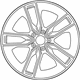 Mercedes-Benz 257-401-05-00-7X21 Wheel