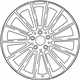 Mercedes-Benz 257-401-20-00-7X21 Wheel