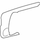 Mercedes-Benz 202-727-06-30 Door Trim Panel Seal