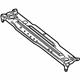 Mercedes-Benz 204-620-02-72 Upper Tie Bar