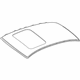 Mercedes-Benz 213-650-05-00 Roof Panel