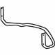 Mercedes-Benz 203-628-02-98 Partition Panel Seal