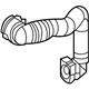 Mercedes-Benz 253-501-00-82 Coolant Hose