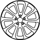 Mercedes-Benz 218-401-06-00-7X21 Wheel