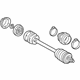 Mercedes-Benz 208-350-07-10 Axle Assembly