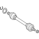 Mercedes-Benz 223-350-80-06 Axle Assembly