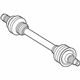 Mercedes-Benz 205-350-39-19-64 Axle Assembly