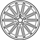 Mercedes-Benz 156-401-28-00-7X21 Wheel, Alloy