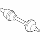 Mercedes-Benz 204-330-15-00-80 Axle Assembly