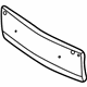 Mercedes-Benz 170-885-17-81 License Mount