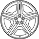 Mercedes-Benz 6-6-03-0074 Wheel, Alloy