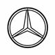 Mercedes-Benz 211-758-00-58 Emblem