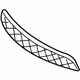 Mercedes-Benz 251-885-05-53 Air Grille