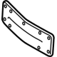 Mercedes-Benz 204-817-13-78 License Bracket