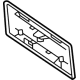 Mercedes-Benz 253-880-76-03 License Bracket