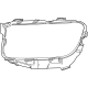 Mercedes-Benz 247-826-01-00 Headlamp Assembly Seal