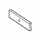 Mercedes-Benz 463-885-47-00-7C45 License Bracket