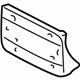 Mercedes-Benz 163-885-07-81 License Bracket