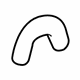 Mercedes-Benz 651-203-18-82 Coolant Hose