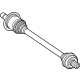 Mercedes-Benz 232-350-20-03 Axle Assembly