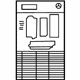 Mercedes-Benz 230-545-01-00 Fuse Box Label