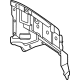 Mercedes-Benz 232-620-02-00 Partition Panel