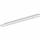 Mercedes-Benz 177-698-01-00-9999 Rocker Molding