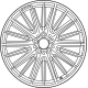 Mercedes-Benz 253-401-59-00-7X21 Wheel, Alloy